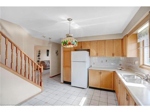 2 Mark Place, Hamilton, ON - Indoor Photo Showing Kitchen With Double Sink