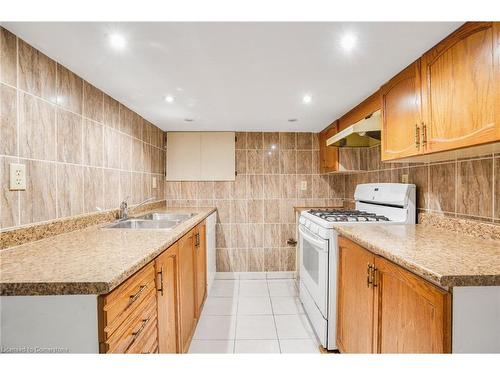 2 Mark Place, Hamilton, ON - Indoor Photo Showing Kitchen With Double Sink