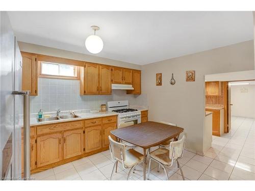 2 Mark Place, Hamilton, ON - Indoor Photo Showing Kitchen With Double Sink