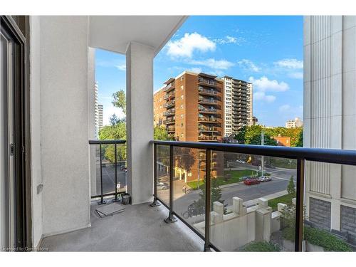 407-85 Robinson Street, Hamilton, ON - Outdoor With Balcony With Exterior