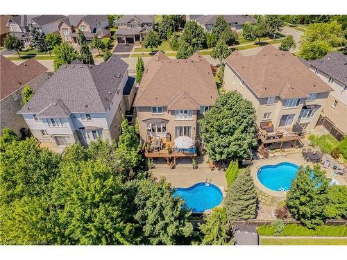 4206 Sarazen Drive, Burlington, ON - Outdoor With In Ground Pool With View