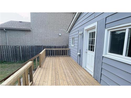 32 Vansitmart Avenue, Hamilton, ON - Outdoor With Deck Patio Veranda With Exterior