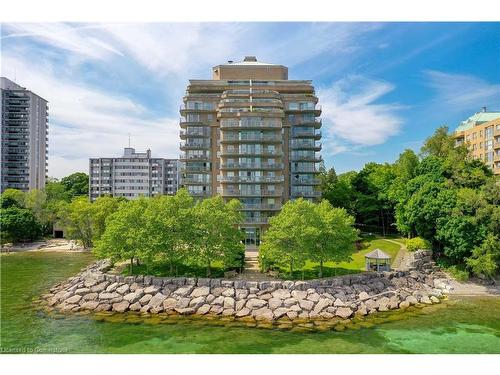 705-2190 Lakeshore Road, Burlington, ON - Outdoor With Body Of Water With Facade