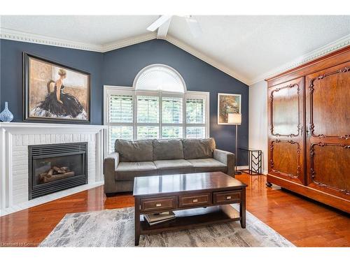 772 Francis Road, Burlington, ON - Indoor Photo Showing Living Room With Fireplace