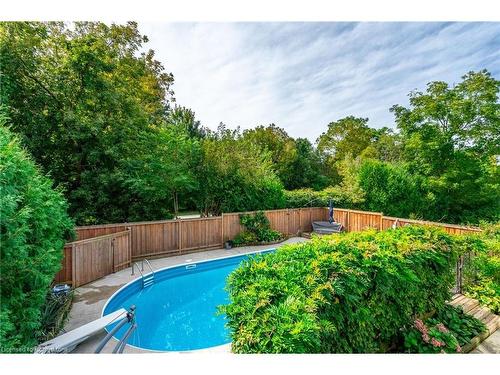 772 Francis Road, Burlington, ON - Outdoor With In Ground Pool With Backyard