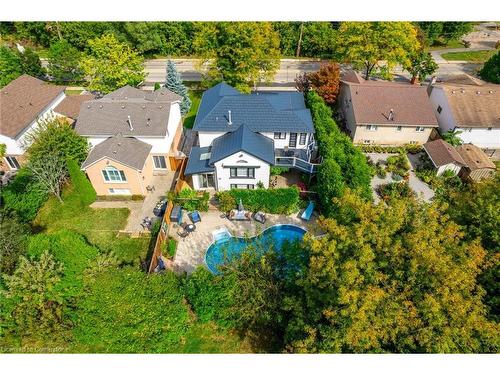 772 Francis Road, Burlington, ON - Outdoor With In Ground Pool With View