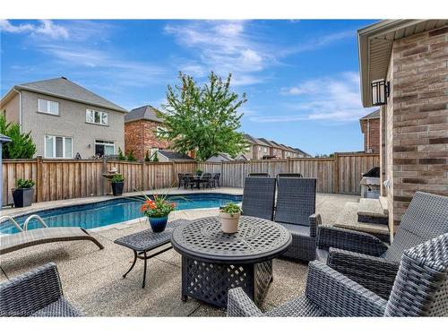 39 Morning Mist Drive, Hamilton, ON - Outdoor With In Ground Pool With Deck Patio Veranda With Exterior