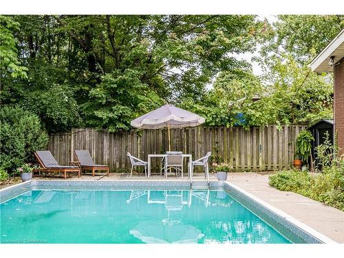 135 West 34Th Street, Hamilton, ON - Outdoor With In Ground Pool With Backyard