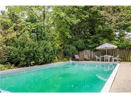 135 West 34Th Street, Hamilton, ON - Outdoor With In Ground Pool With Backyard