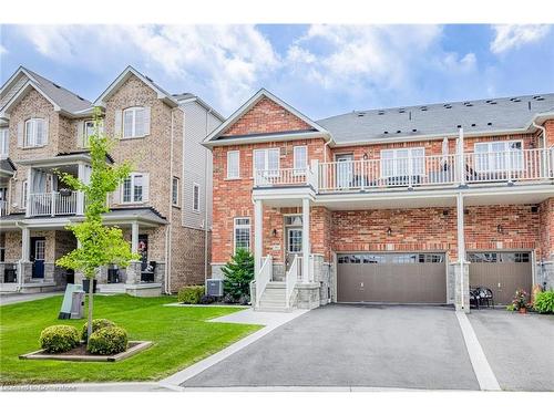 46 Hugill Way, Waterdown, ON - Outdoor With Balcony With Facade