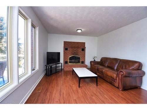 244 Michener Crescent, Kitchener, ON - Indoor Photo Showing Living Room With Fireplace