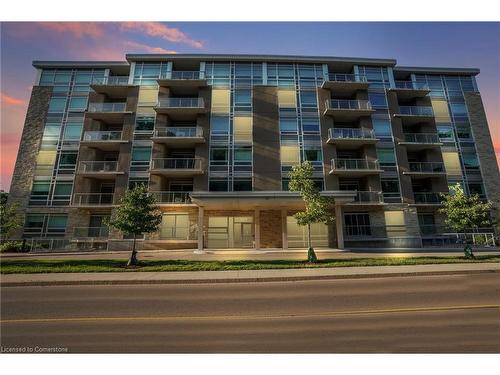 202-467 Charlton Avenue E, Hamilton, ON - Outdoor With Balcony With Facade