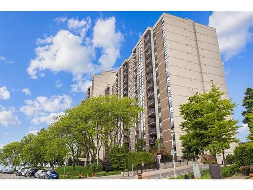 1411-500 Green Road, Stoney Creek, ON - Outdoor With Balcony With Facade