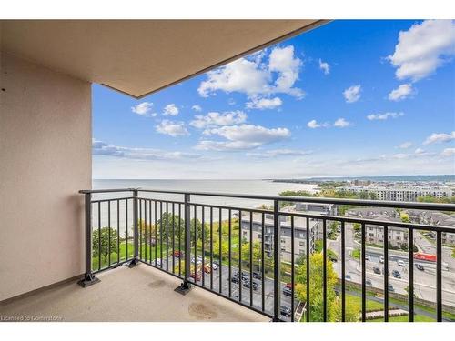 1411-500 Green Road, Stoney Creek, ON - Outdoor With Balcony With View With Exterior