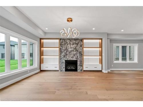 390 Southcote Road, Ancaster, ON - Indoor Photo Showing Other Room With Fireplace