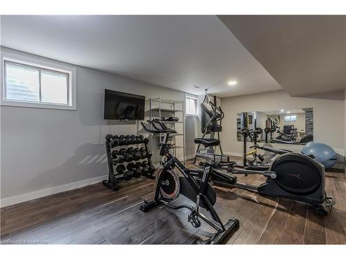 1336 Monmouth Drive, Burlington, ON - Indoor Photo Showing Gym Room