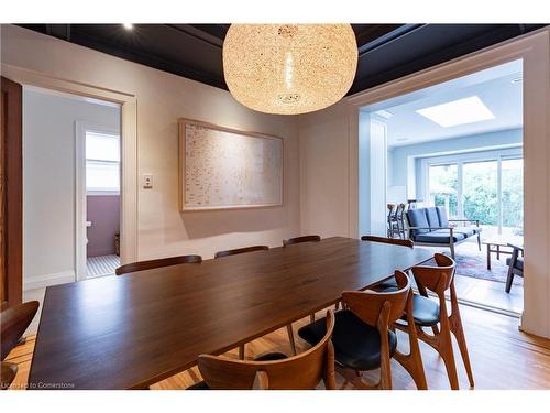 124 Flatt Avenue, Hamilton, ON - Indoor Photo Showing Dining Room