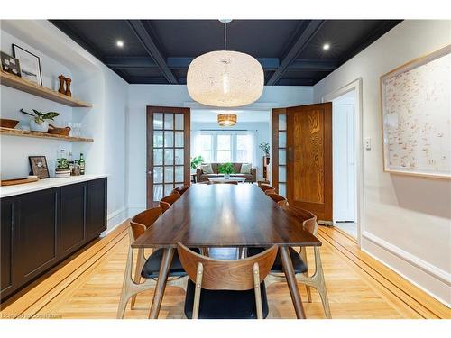 124 Flatt Avenue, Hamilton, ON - Indoor Photo Showing Dining Room