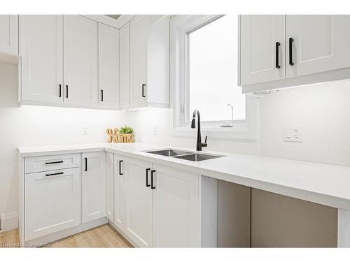 174 Pike Creek Drive, Cayuga, ON - Indoor Photo Showing Kitchen With Double Sink