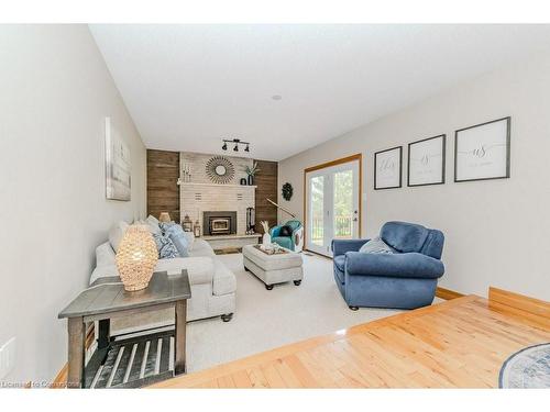 5776 Wellington Rd 26, Rockwood, ON - Indoor Photo Showing Living Room With Fireplace