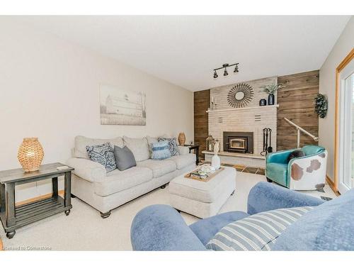 5776 Wellington Rd 26, Rockwood, ON - Indoor Photo Showing Living Room With Fireplace