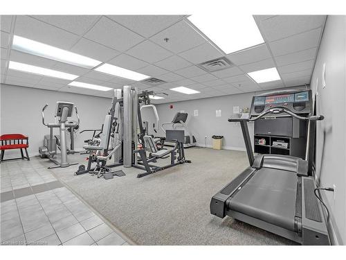 903-1237 North Shore Boulevard E, Burlington, ON - Indoor Photo Showing Gym Room