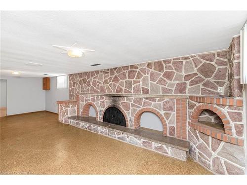 111 Nugent Drive, Hamilton, ON - Indoor With Fireplace