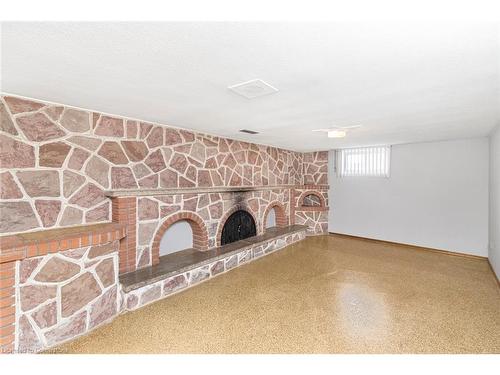 111 Nugent Drive, Hamilton, ON - Indoor With Fireplace