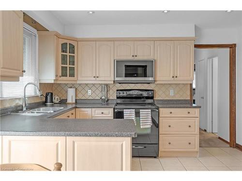 70 Orsett Street, Oakville, ON - Indoor Photo Showing Kitchen With Double Sink