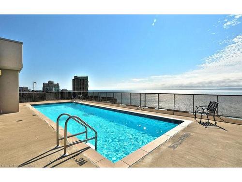 301-1477 Lakeshore Road, Burlington, ON - Outdoor With In Ground Pool