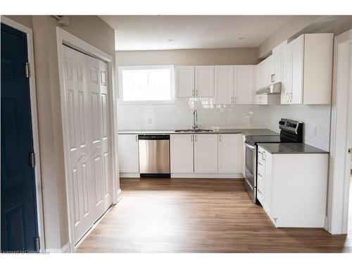 A7-540 King Street E, Hamilton, ON - Indoor Photo Showing Kitchen With Stainless Steel Kitchen With Upgraded Kitchen