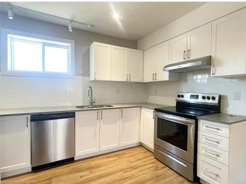 A7-540 King Street E, Hamilton, ON - Indoor Photo Showing Kitchen With Stainless Steel Kitchen With Double Sink