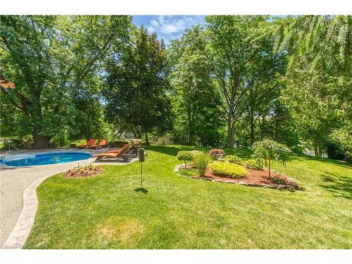 12 Sims Lock Road, Caledonia, ON - Outdoor With In Ground Pool