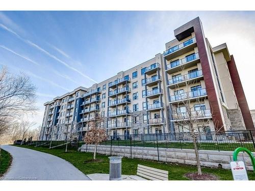 627-125 Shoreview Place, Stoney Creek, ON - Outdoor With Balcony With Facade