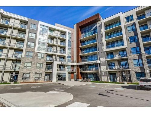 627-125 Shoreview Place, Stoney Creek, ON - Outdoor With Balcony With Facade