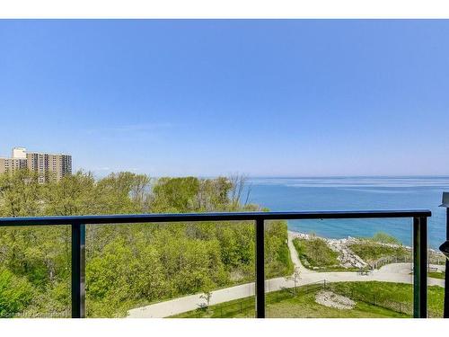 627-125 Shoreview Place, Stoney Creek, ON - Outdoor With Body Of Water With Balcony With View