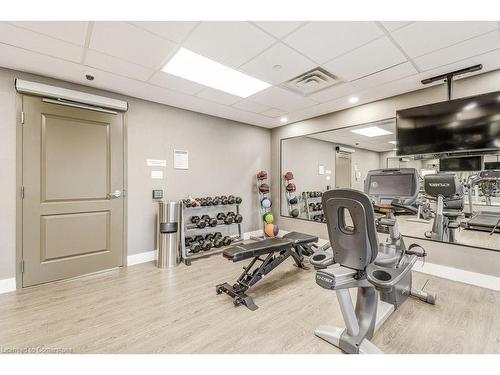 627-125 Shoreview Place, Stoney Creek, ON - Indoor Photo Showing Gym Room