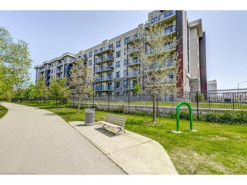 627-125 Shoreview Place, Stoney Creek, ON - Outdoor With Balcony With Facade