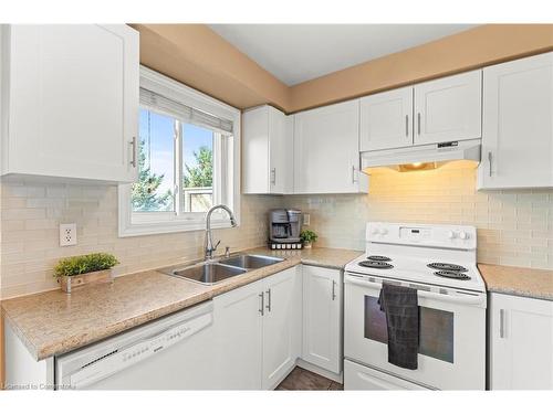 20 Slater Court, Hamilton, ON - Indoor Photo Showing Kitchen With Double Sink