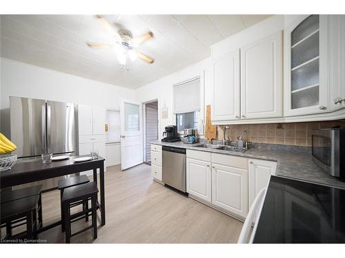 125 Cavell Avenue, Hamilton, ON - Indoor Photo Showing Kitchen With Double Sink