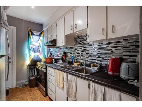 95 Rogers Road, Toronto, ON - Indoor Photo Showing Kitchen With Double Sink