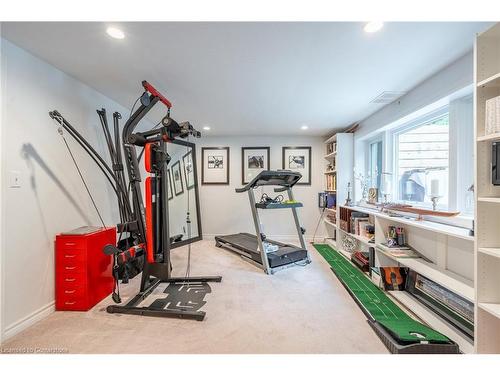 898 Partridge Drive, Burlington, ON - Indoor Photo Showing Gym Room