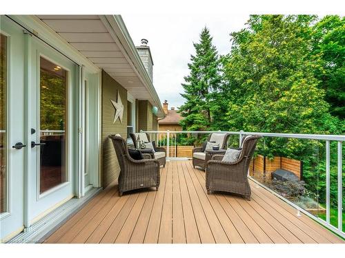 898 Partridge Drive, Burlington, ON - Outdoor With Deck Patio Veranda With Exterior