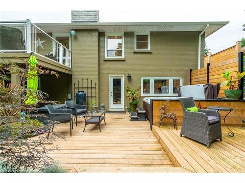 898 Partridge Drive, Burlington, ON - Outdoor With Deck Patio Veranda With Exterior