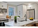 Upper-5 Sunning Hill Avenue, Hamilton, ON  - Indoor Photo Showing Kitchen With Double Sink With Upgraded Kitchen 