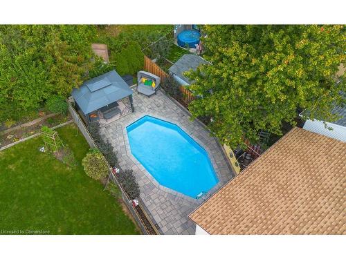 2323 Glastonbury Road, Burlington, ON - Outdoor With In Ground Pool