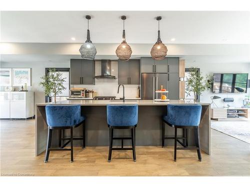 46 Jarvis Street, Brantford, ON - Indoor Photo Showing Kitchen With Upgraded Kitchen