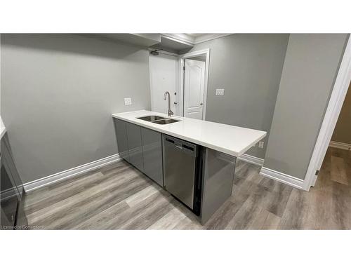 101-700 Lawrence Road, Hamilton, ON - Indoor Photo Showing Kitchen With Double Sink