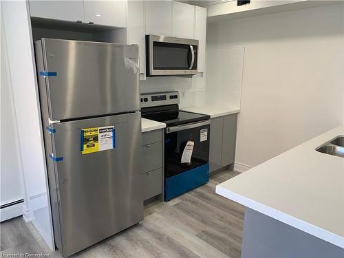 101-700 Lawrence Road, Hamilton, ON - Indoor Photo Showing Kitchen With Stainless Steel Kitchen