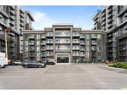 434-460 Dundas Street E, Hamilton, ON - Outdoor With Balcony With Facade